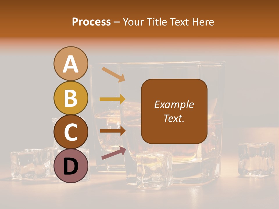 Highball Scotch Background PowerPoint Template