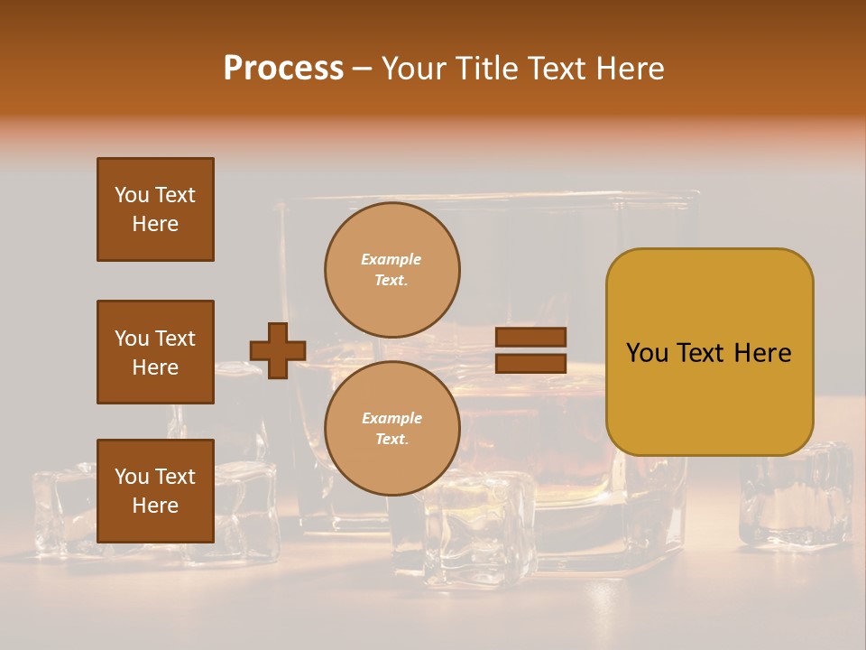 Highball Scotch Background PowerPoint Template