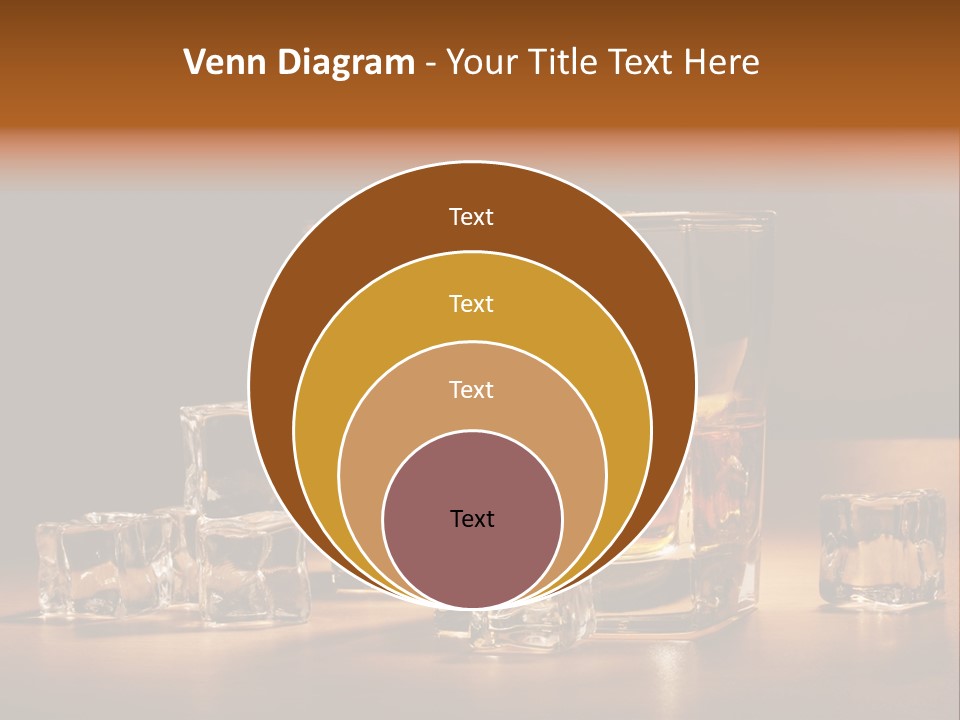 Highball Scotch Background PowerPoint Template