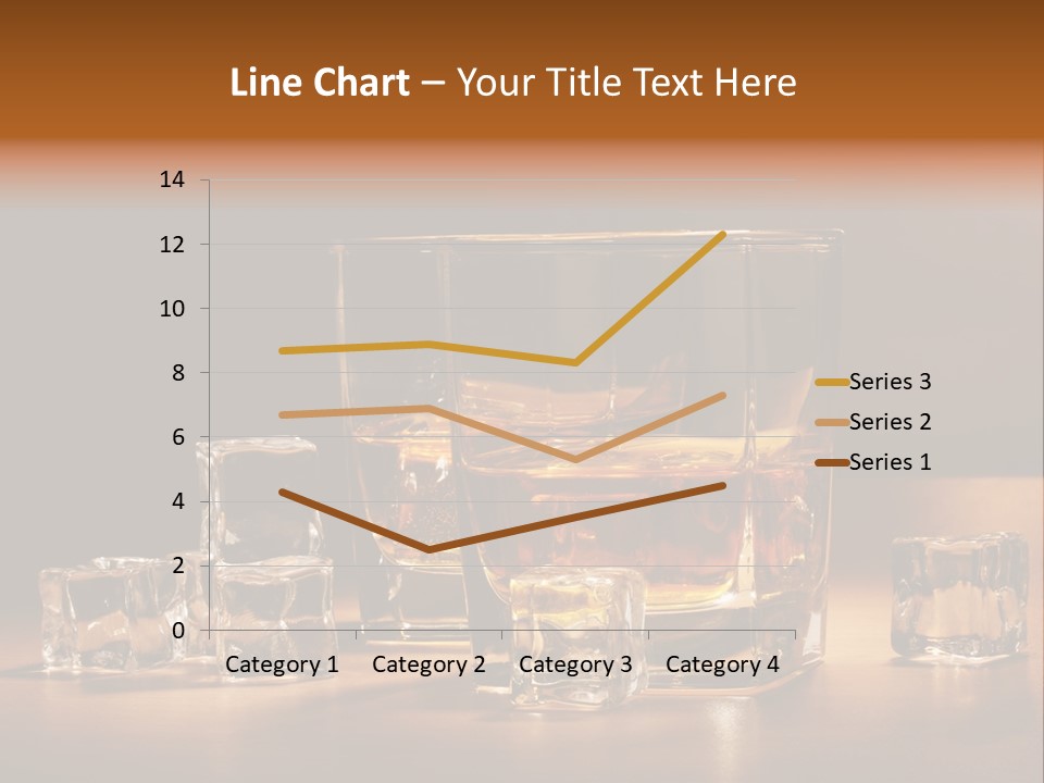 Highball Scotch Background PowerPoint Template