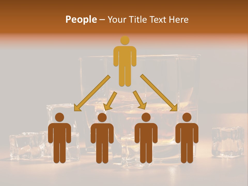 Highball Scotch Background PowerPoint Template