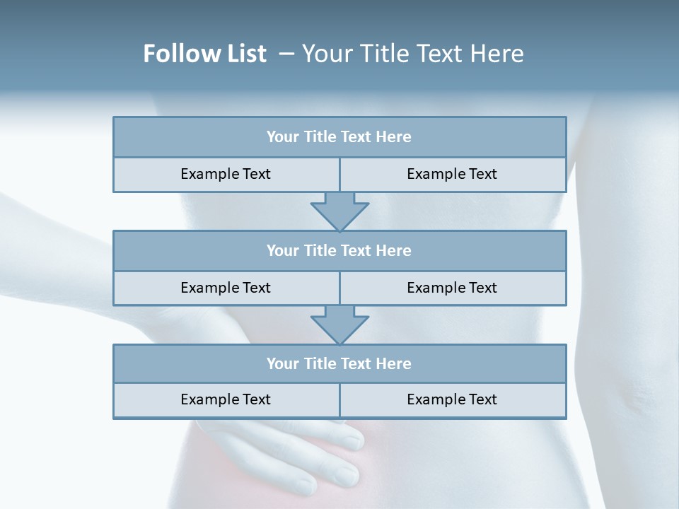 Therapy Ache Health Care Concept PowerPoint Template