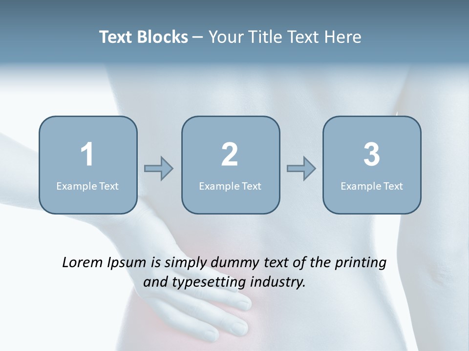 Therapy Ache Health Care Concept PowerPoint Template