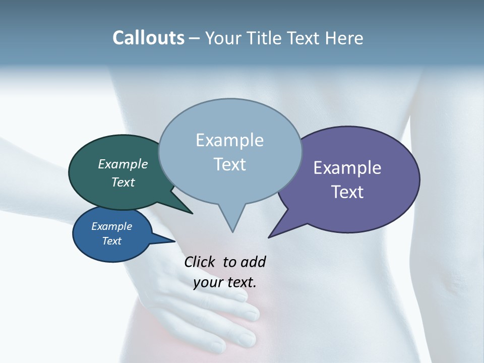 Therapy Ache Health Care Concept PowerPoint Template