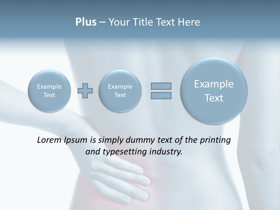 Therapy Ache Health Care Concept PowerPoint Template