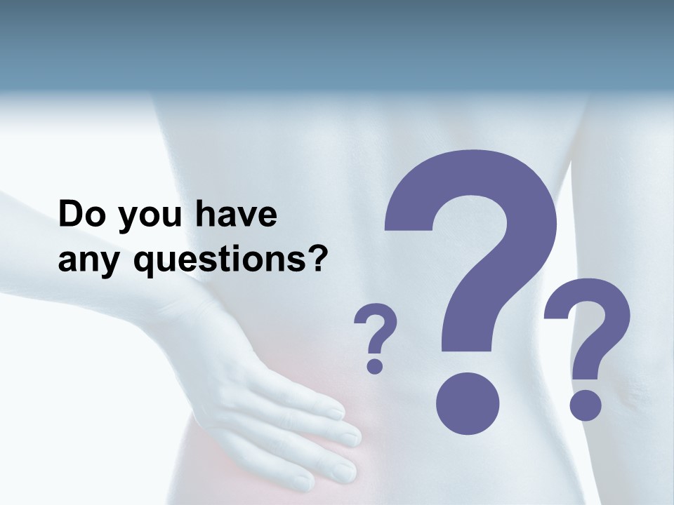 Therapy Ache Health Care Concept PowerPoint Template