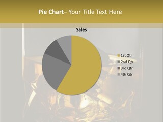 Glassware Object Cold PowerPoint Template