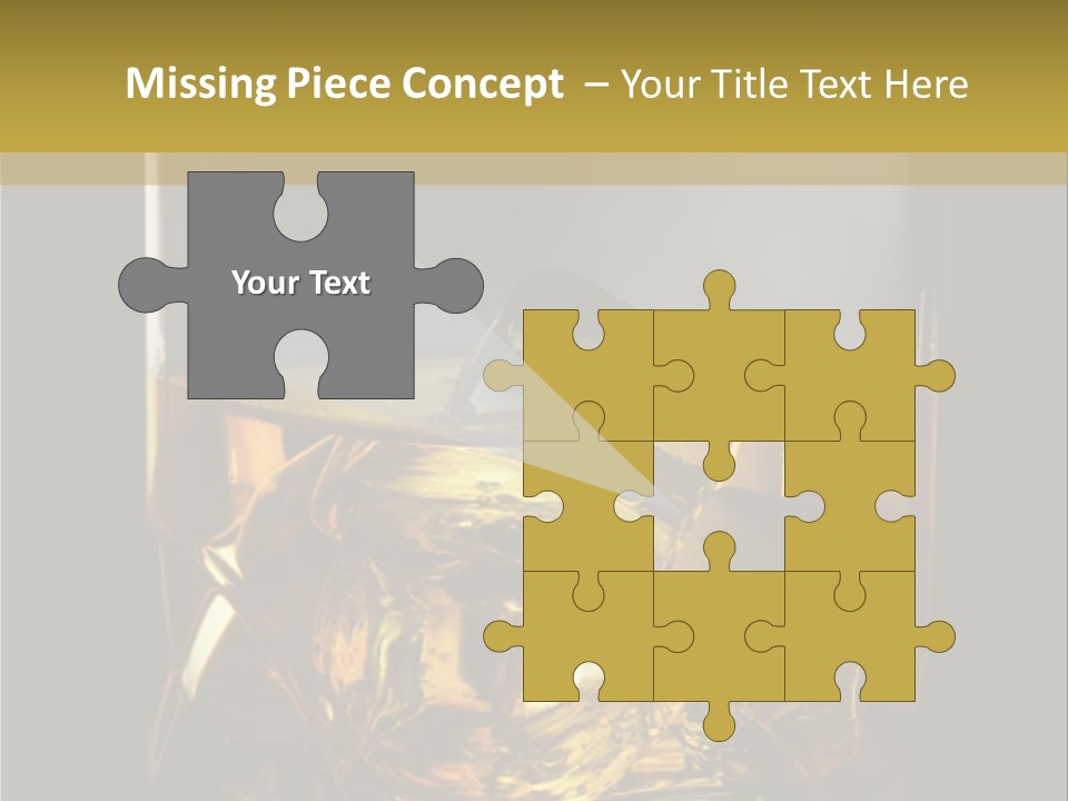 Glassware Object Cold PowerPoint Template