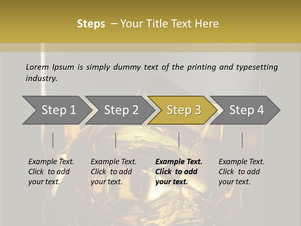 Glassware Object Cold PowerPoint Template
