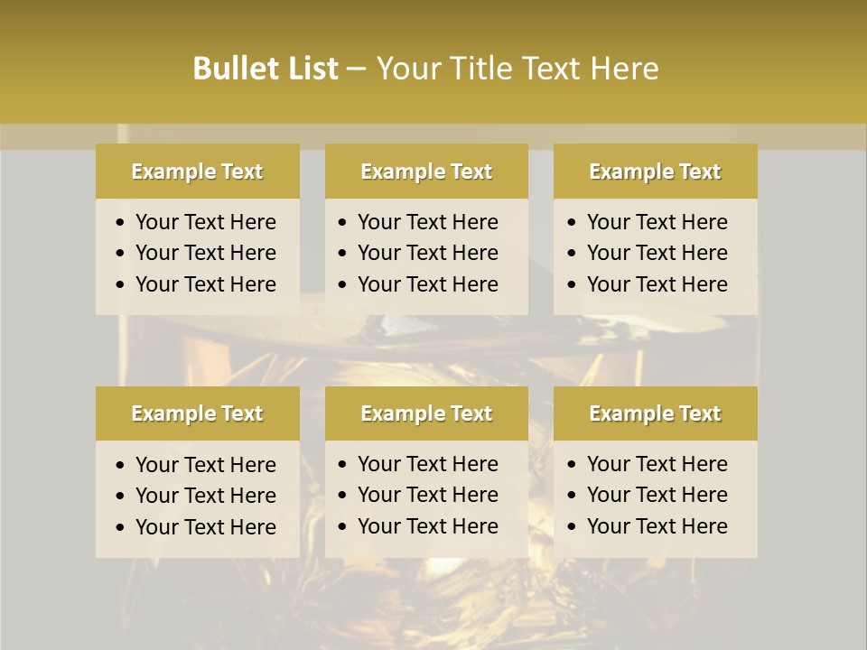 Glassware Object Cold PowerPoint Template