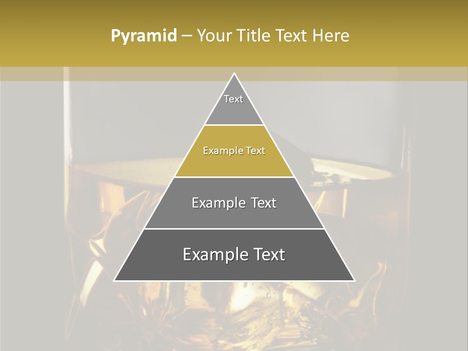 Glassware Object Cold PowerPoint Template