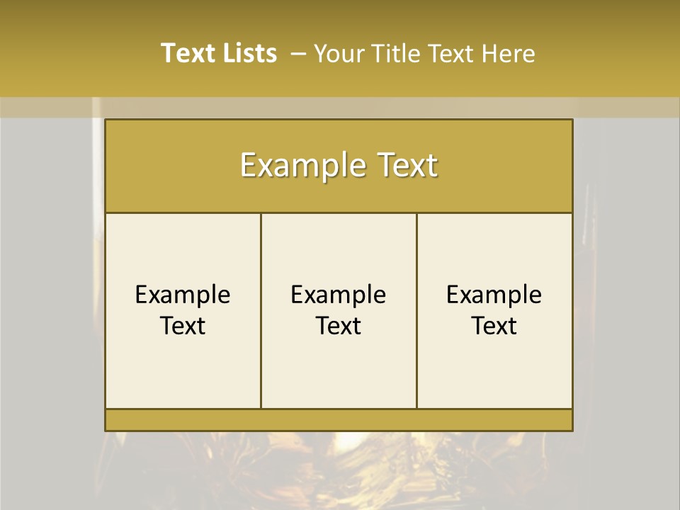 Glassware Object Cold PowerPoint Template