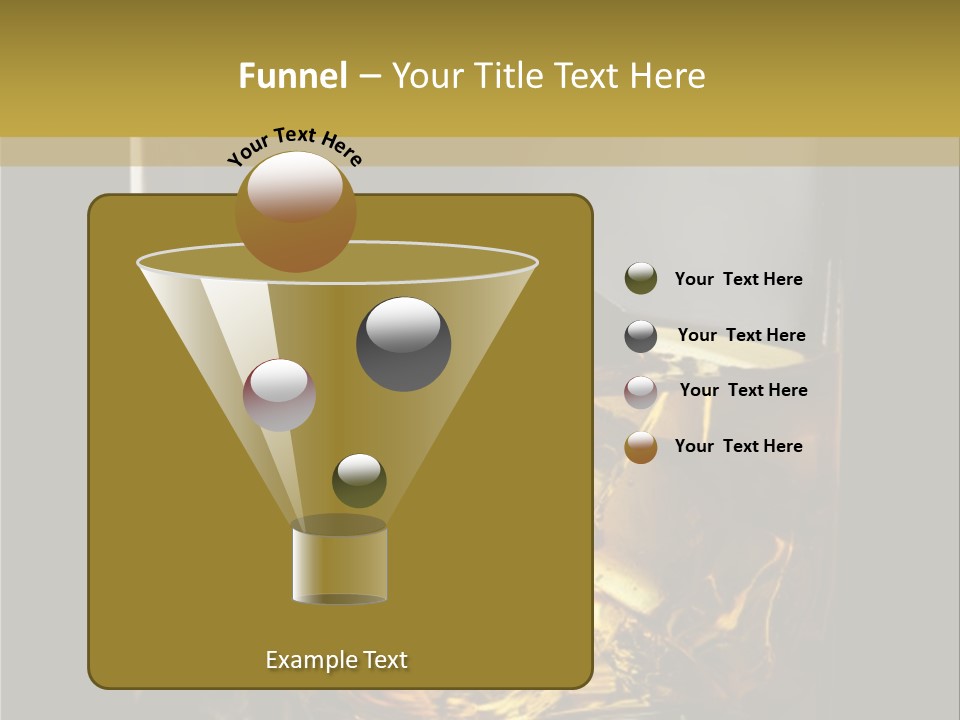 Glassware Object Cold PowerPoint Template