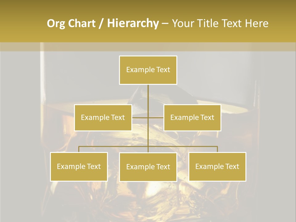 Glassware Object Cold PowerPoint Template