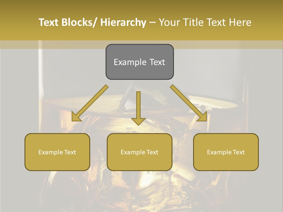 Glassware Object Cold PowerPoint Template