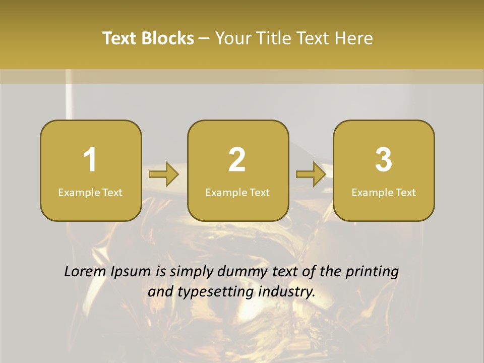 Glassware Object Cold PowerPoint Template