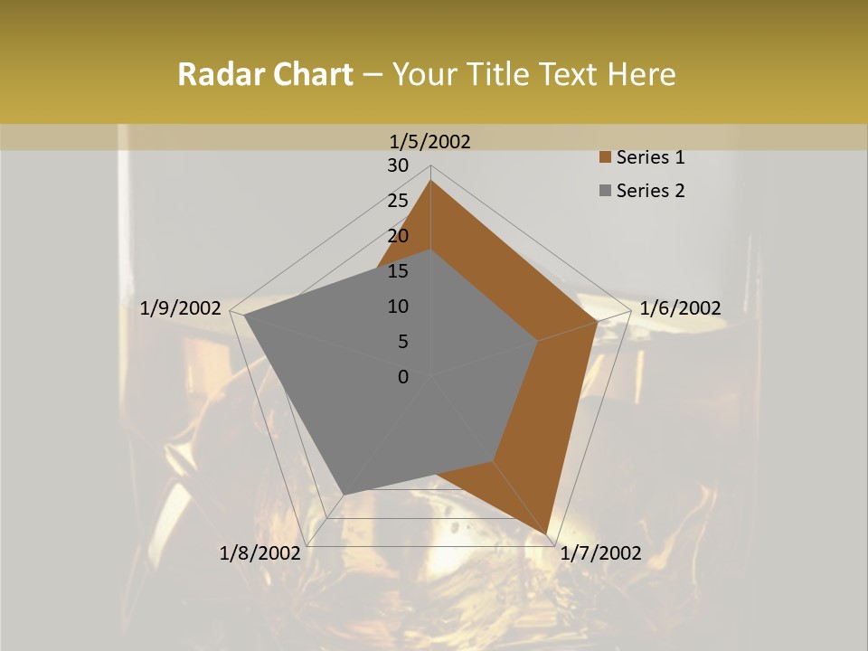 Glassware Object Cold PowerPoint Template