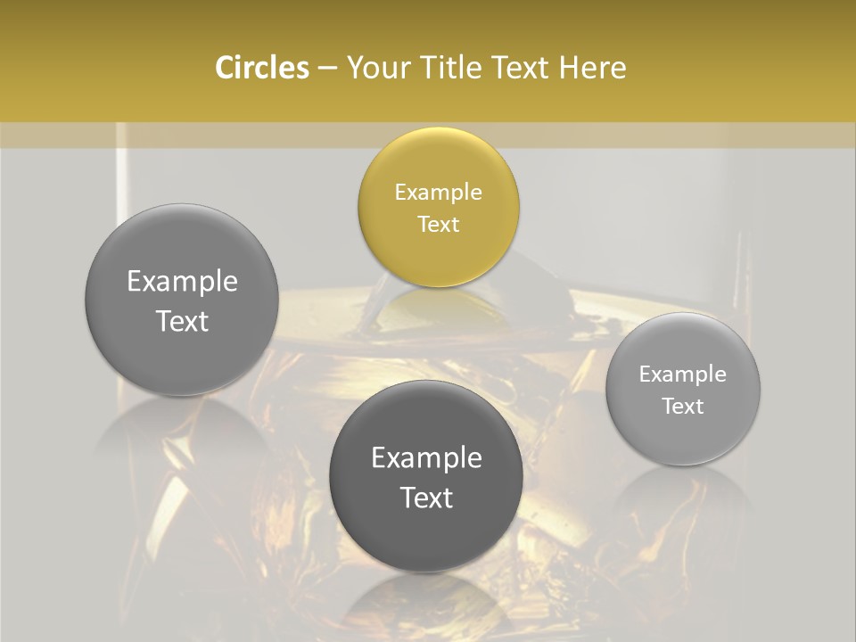 Glassware Object Cold PowerPoint Template