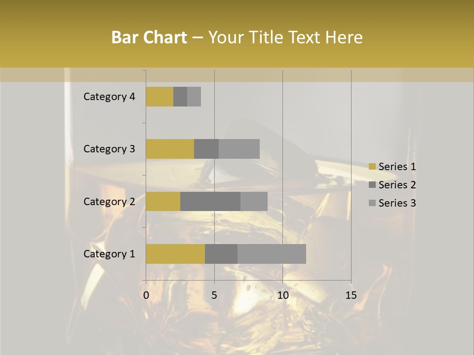 Glassware Object Cold PowerPoint Template