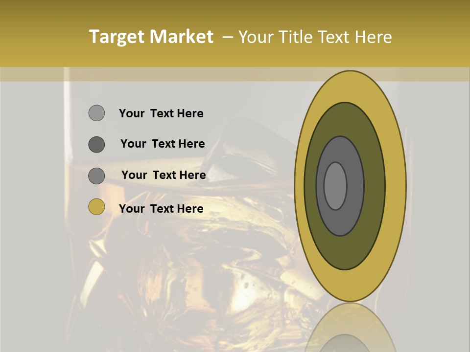 Glassware Object Cold PowerPoint Template