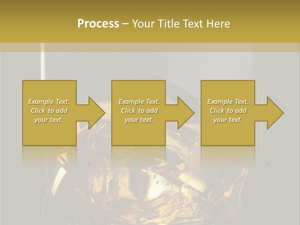 Glassware Object Cold PowerPoint Template