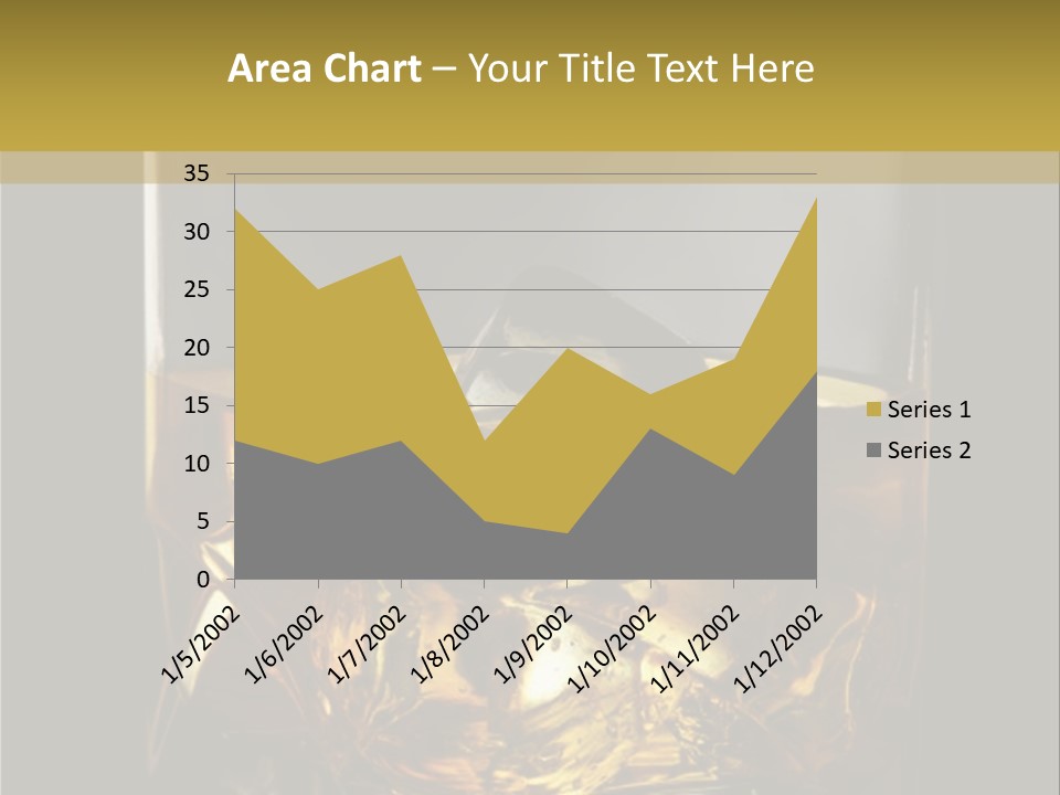 Glassware Object Cold PowerPoint Template