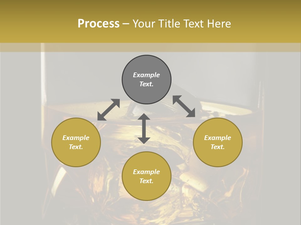 Glassware Object Cold PowerPoint Template