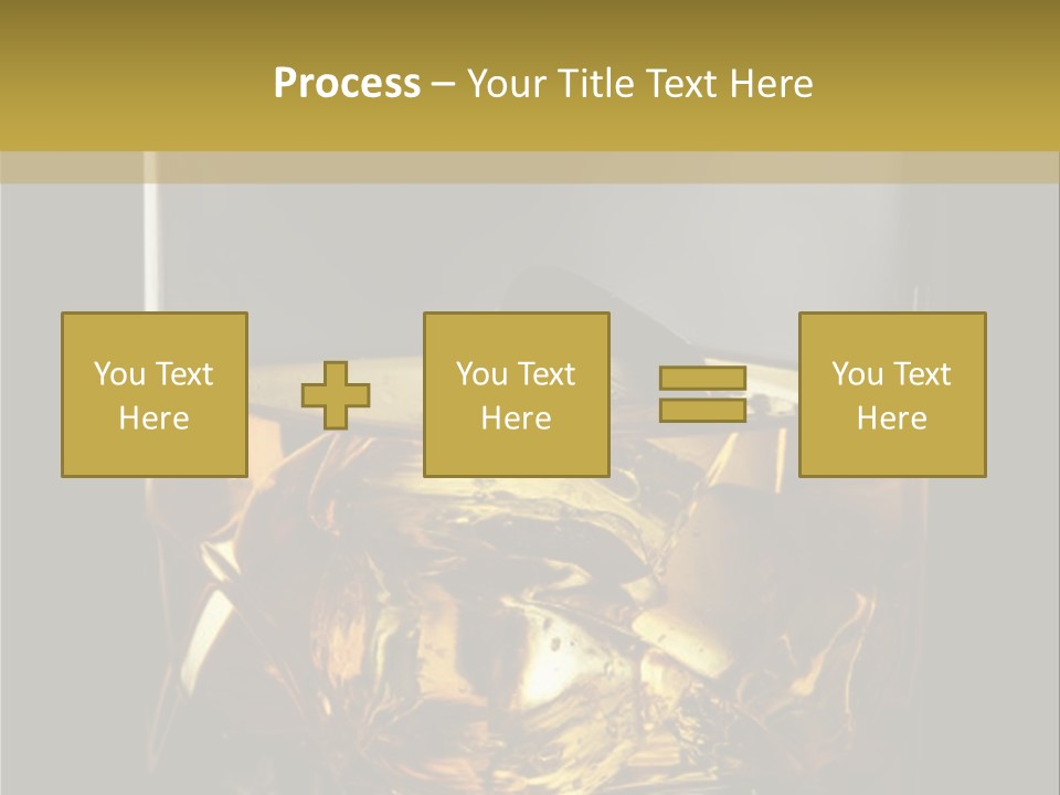 Glassware Object Cold PowerPoint Template