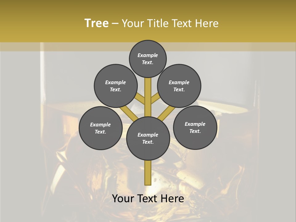 Glassware Object Cold PowerPoint Template