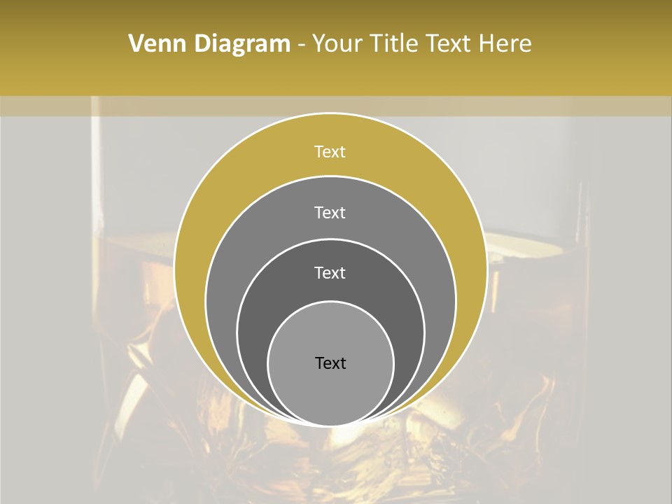 Glassware Object Cold PowerPoint Template