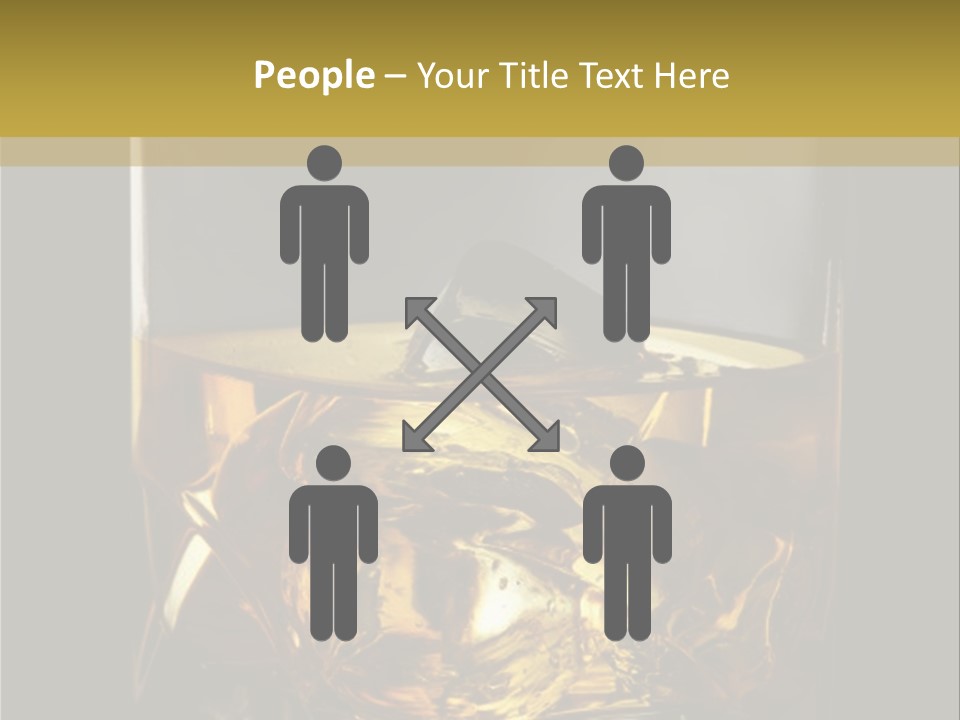 Glassware Object Cold PowerPoint Template