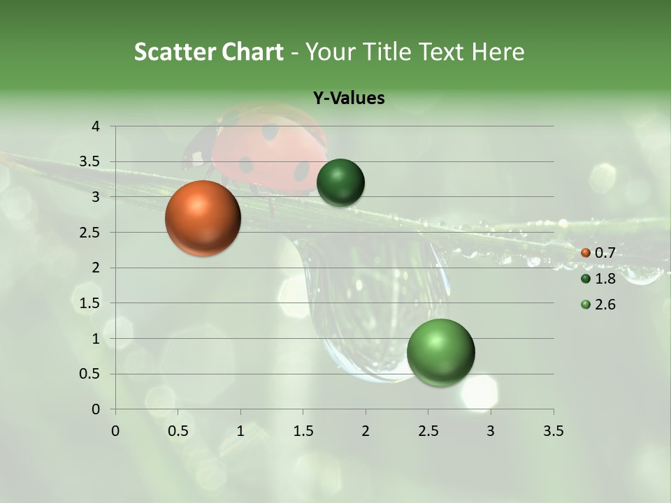 Healthcare Garden Ladybird PowerPoint Template