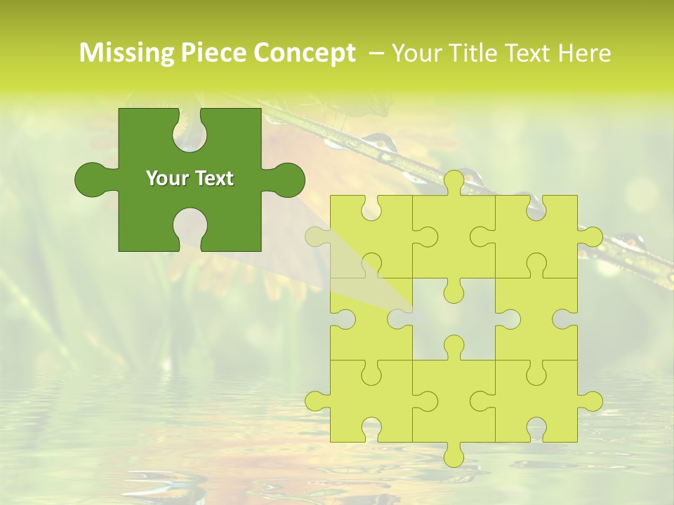 Meadow Sunrays Wave PowerPoint Template