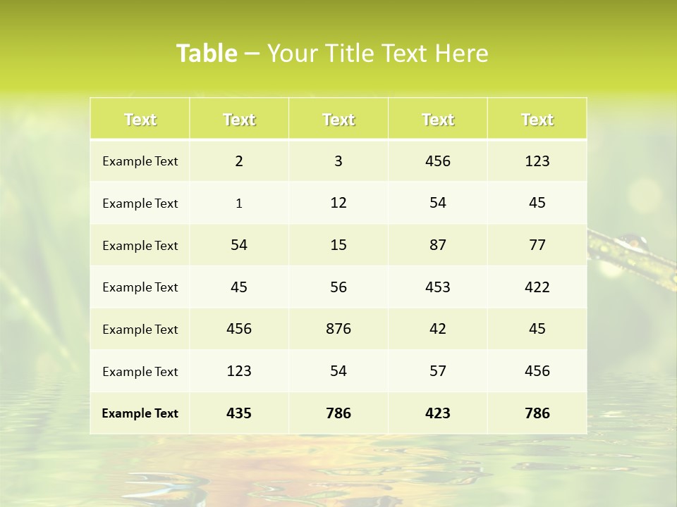 Meadow Sunrays Wave PowerPoint Template