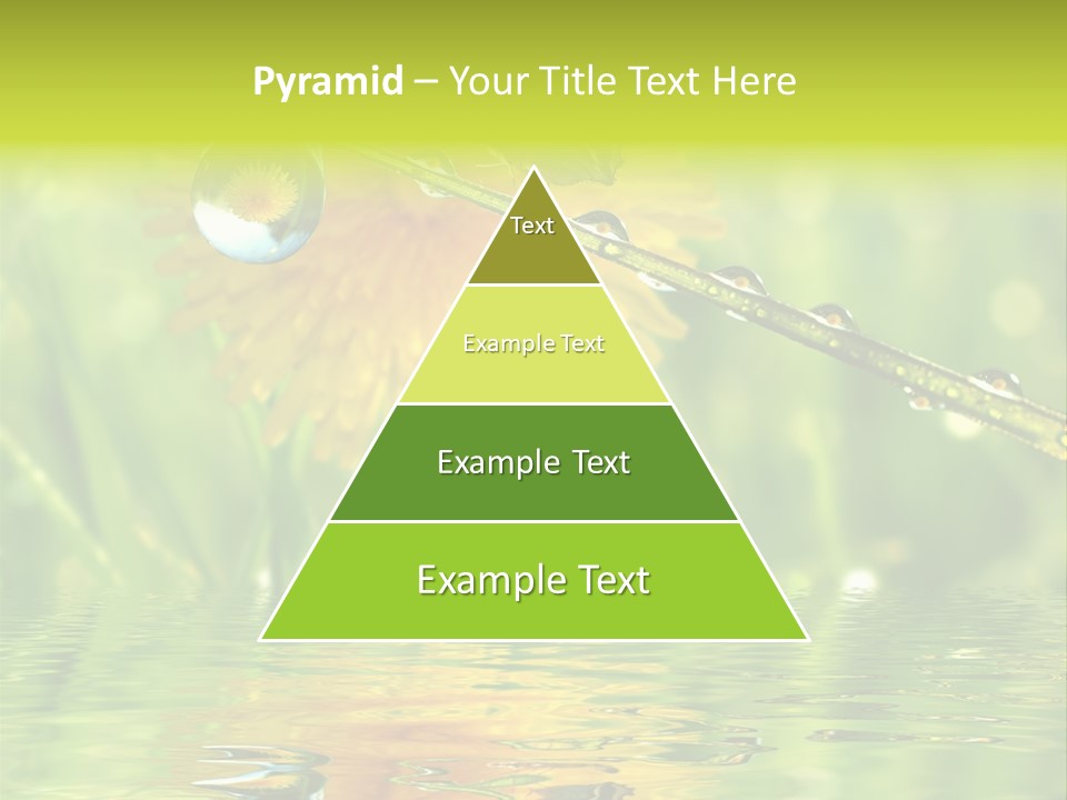Meadow Sunrays Wave PowerPoint Template