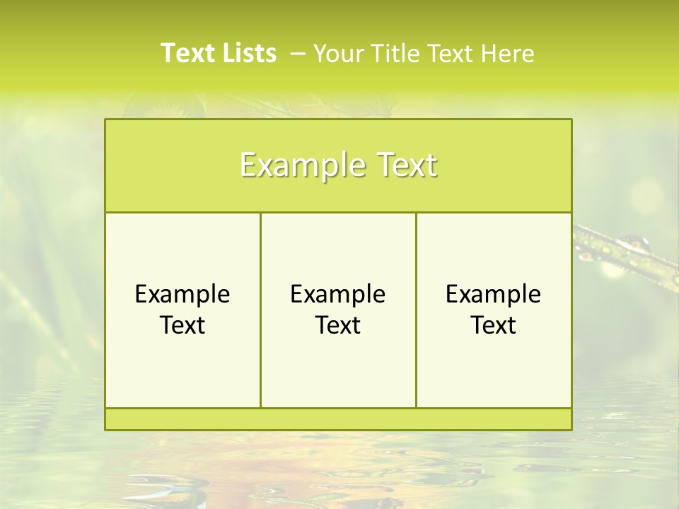 Meadow Sunrays Wave PowerPoint Template