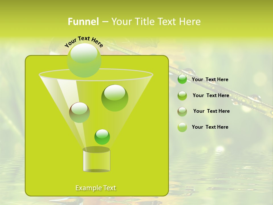 Meadow Sunrays Wave PowerPoint Template