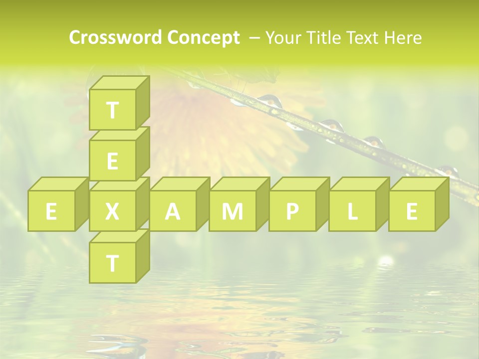 Meadow Sunrays Wave PowerPoint Template