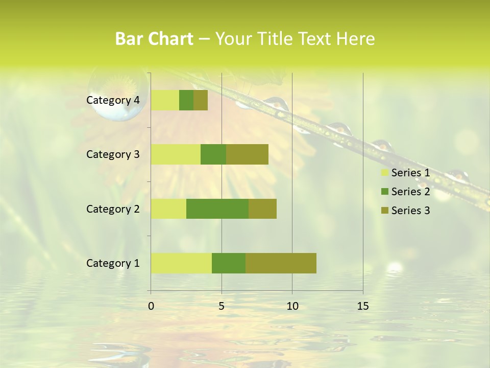 Meadow Sunrays Wave PowerPoint Template