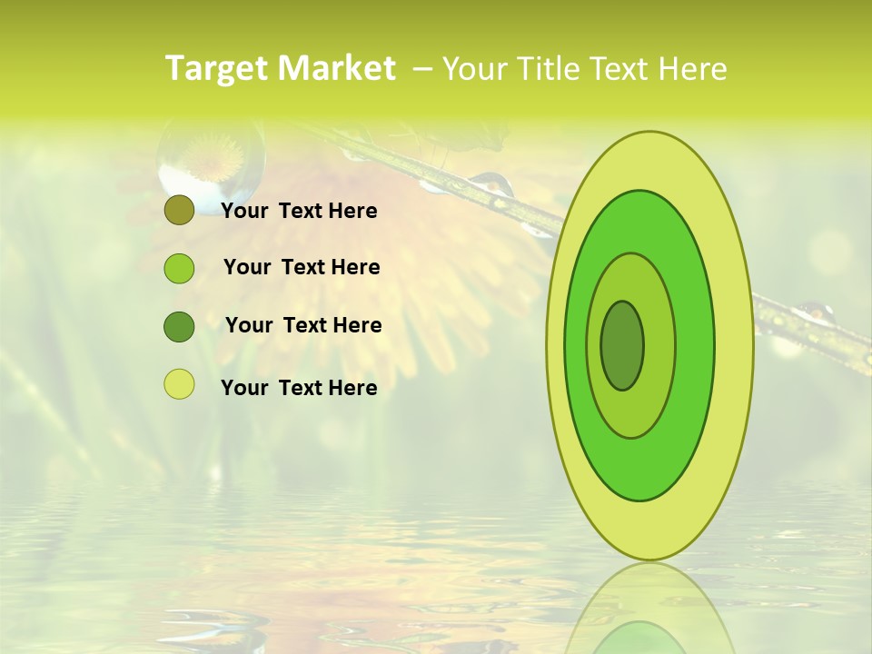 Meadow Sunrays Wave PowerPoint Template