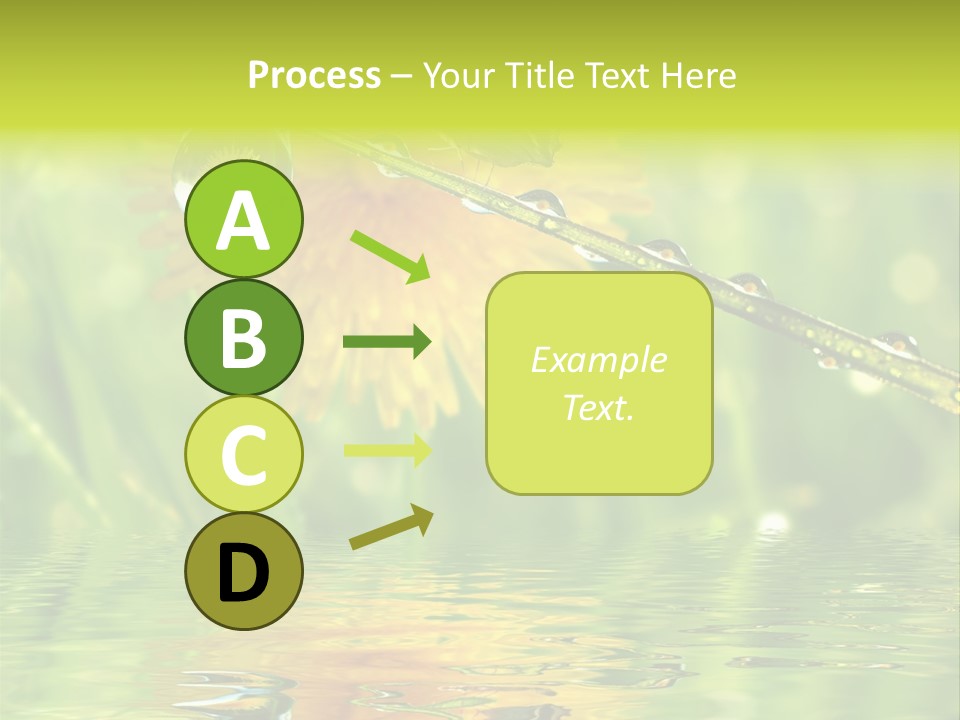 Meadow Sunrays Wave PowerPoint Template