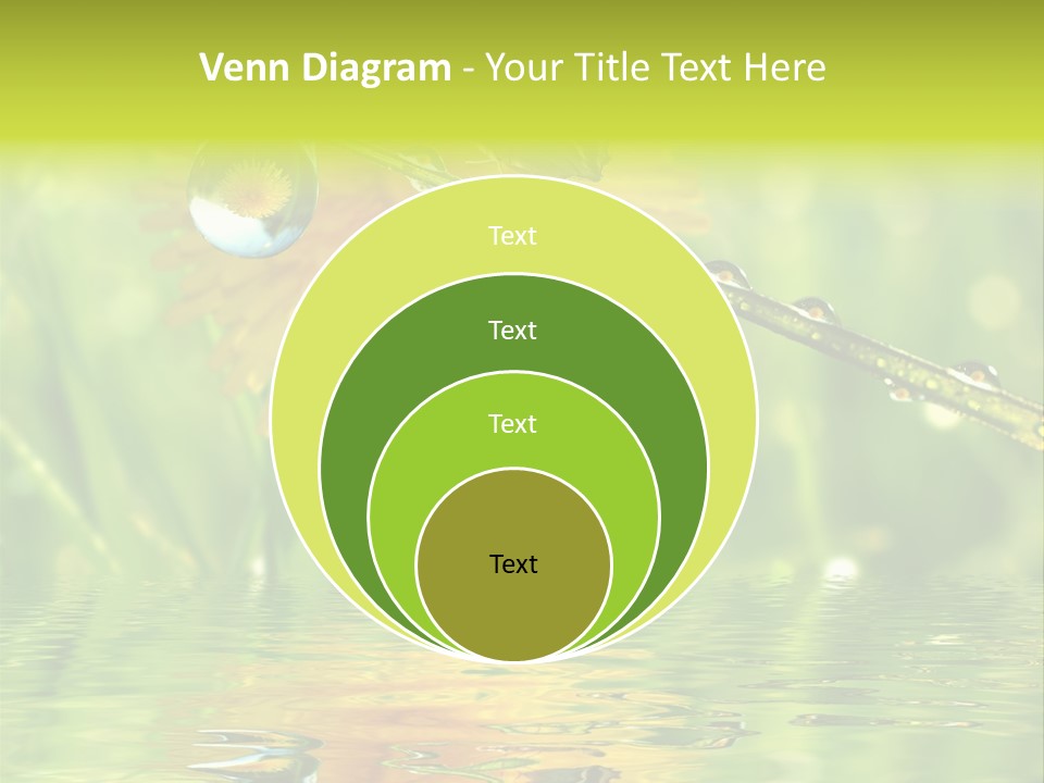 Meadow Sunrays Wave PowerPoint Template