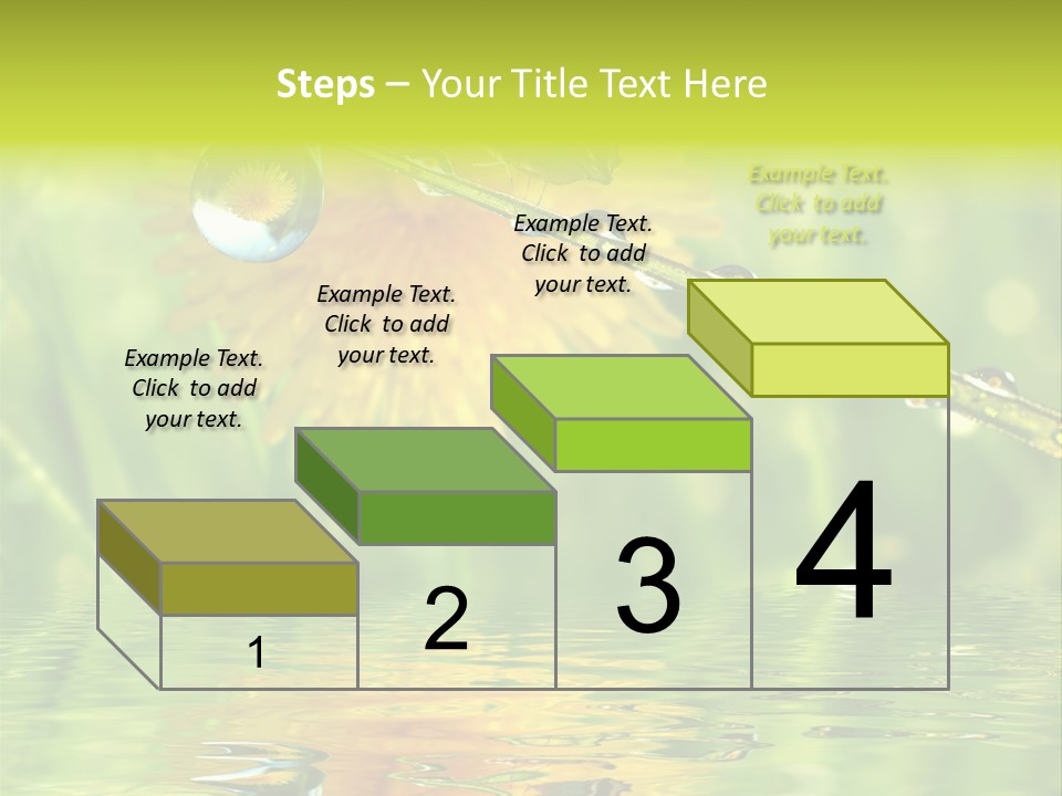 Meadow Sunrays Wave PowerPoint Template