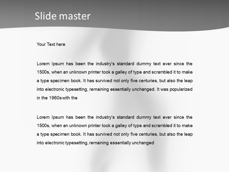 Head Lim En Ual PowerPoint Template