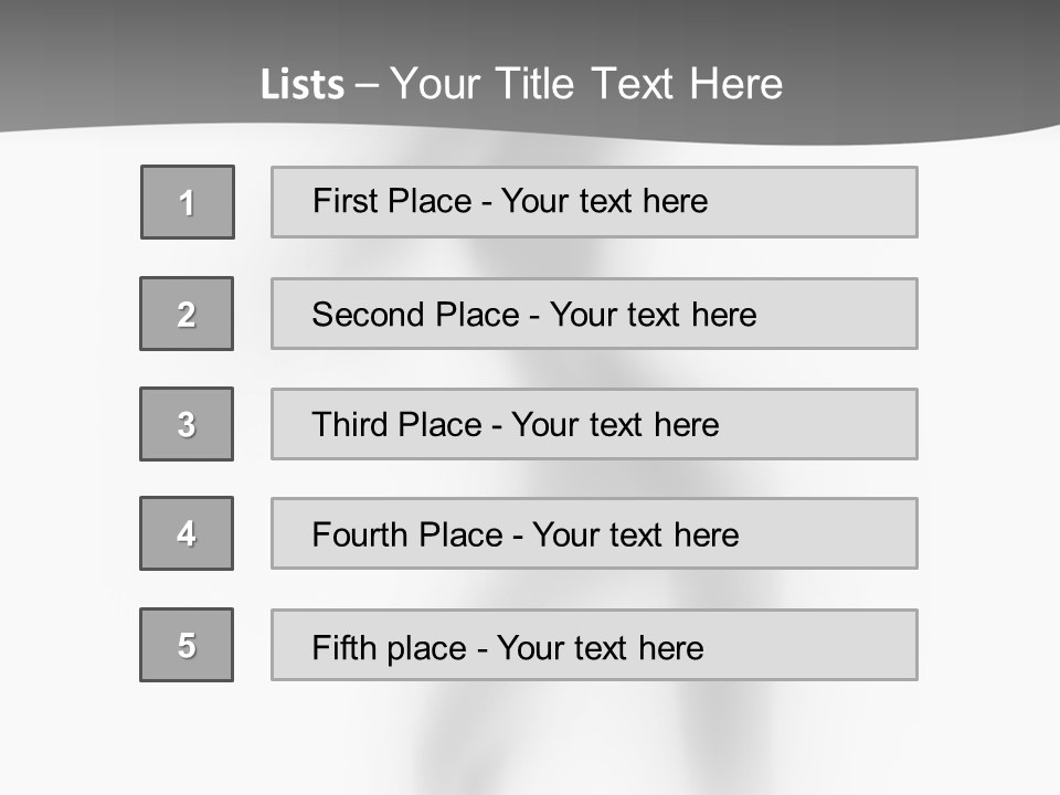 Head Lim En Ual PowerPoint Template