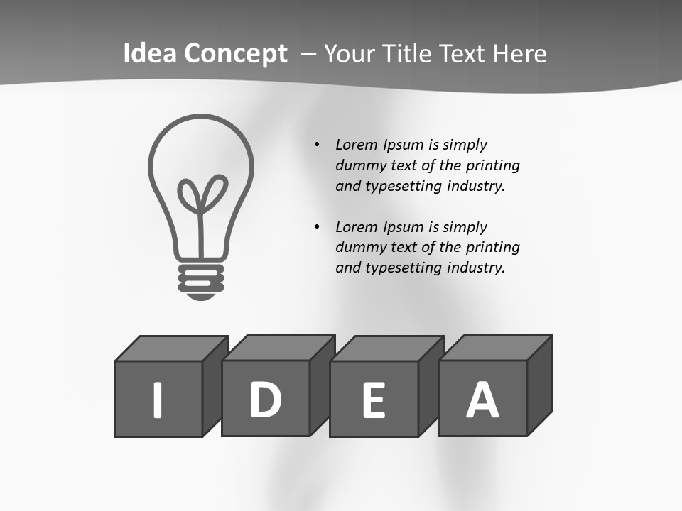 Head Lim En Ual PowerPoint Template