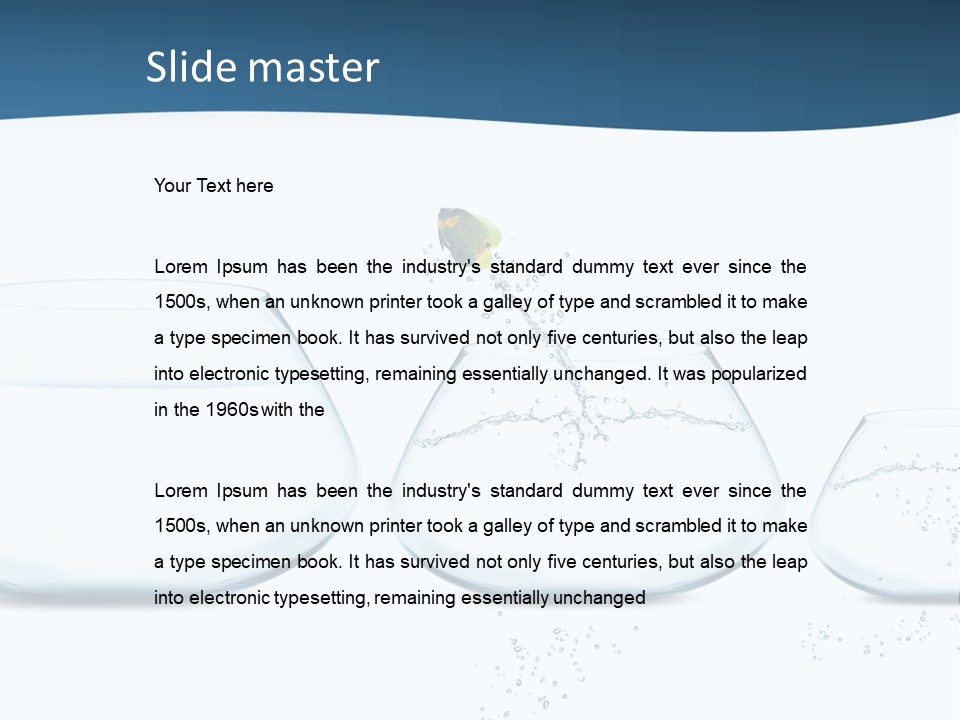 Jump Escape Courage PowerPoint Template