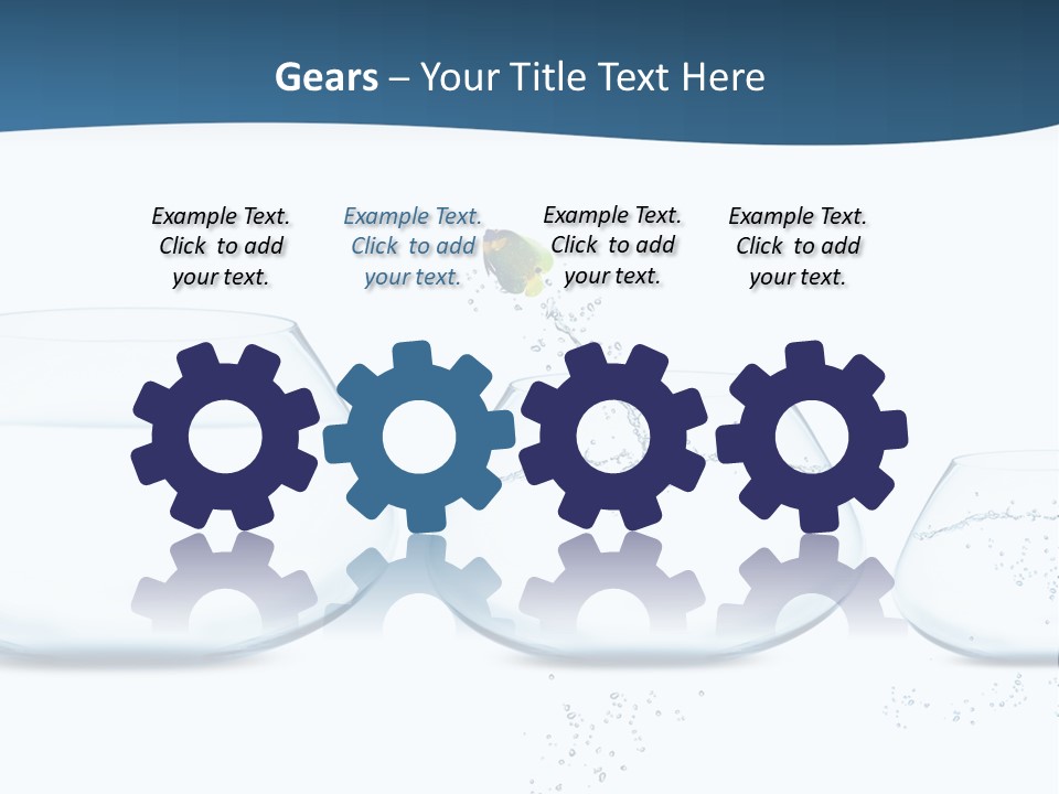 Jump Escape Courage PowerPoint Template