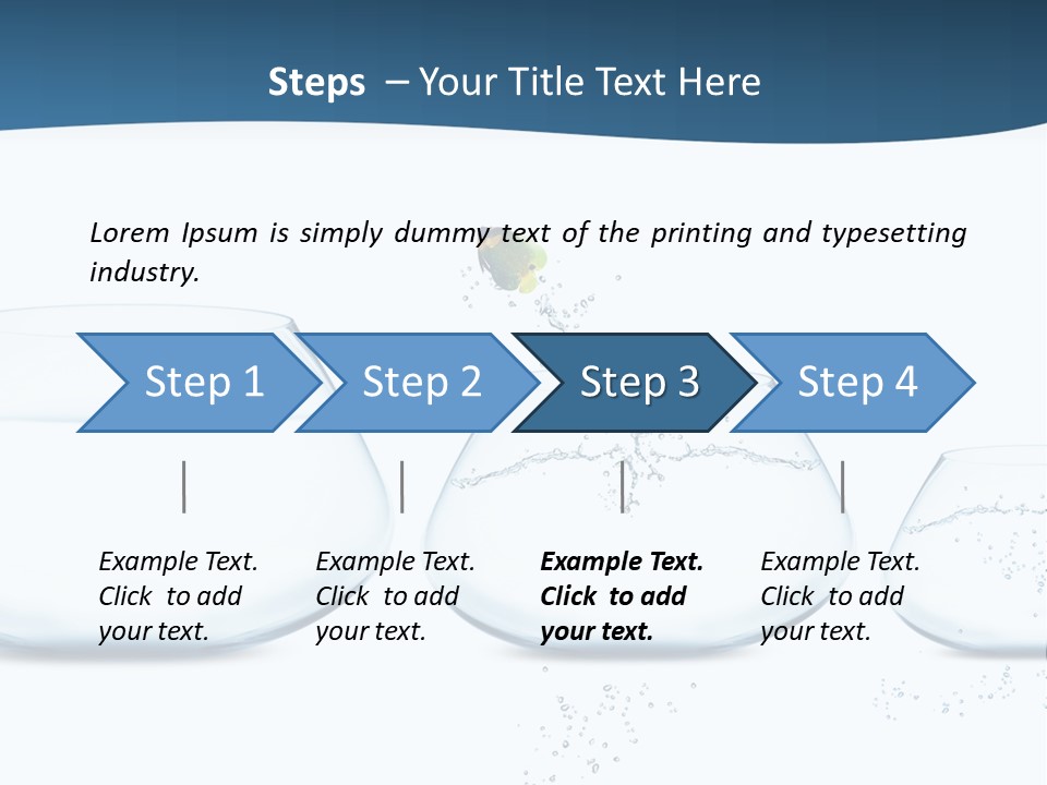 Jump Escape Courage PowerPoint Template