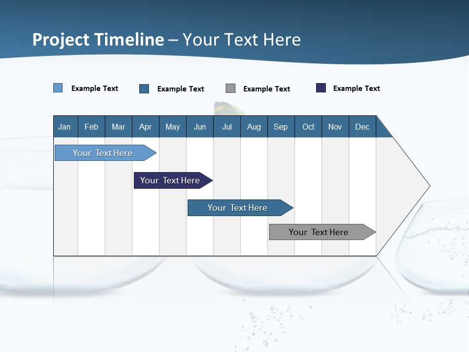 Jump Escape Courage PowerPoint Template